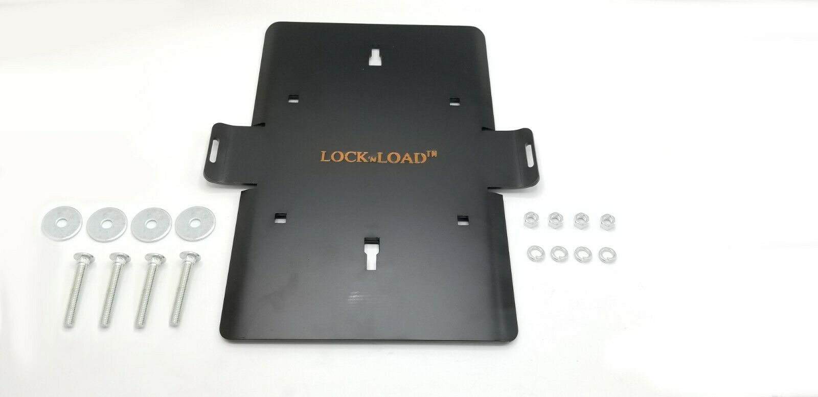 Lock N Load Mounting Plate Hardware Motorcycle Quad Stand Trailer (BK-100-3)