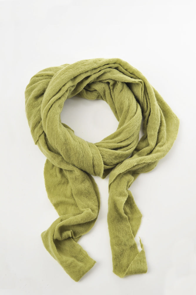 olive cashmere scarf