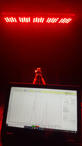 professional red light therapy measurement