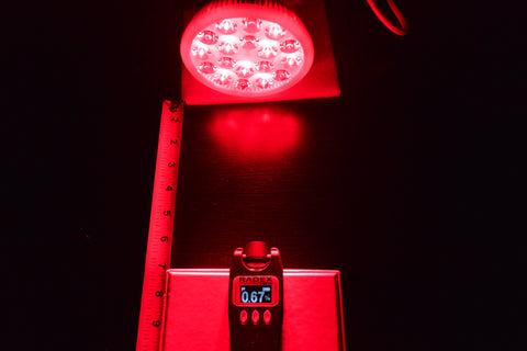 Bestqool Red Light Therapy bulb flicker measurement