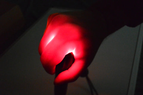 Skin Contact Red Light Therapy Torch