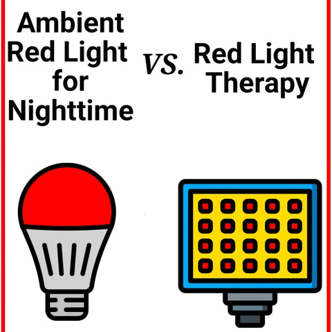 Red Light Bulbs vs Red Light Therapy panels