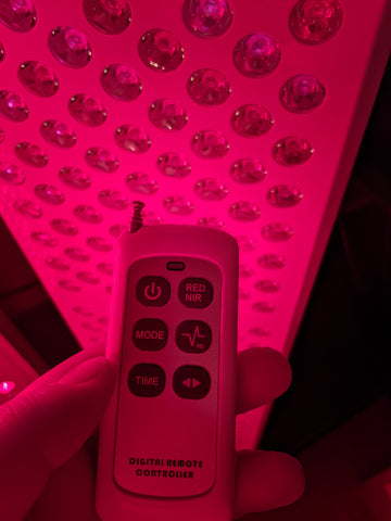 Red Light Therapy Panel SAIDI light pulse nogier frequencies remote control