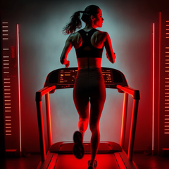 red light therapy during exercise reduce cellulite improve recovery