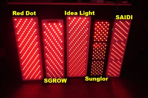 red light therapy panel pulsed pulsing nogier frequencies 10hz 40hz photobiomodulation