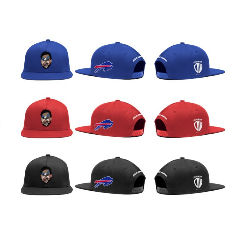 Buffalo Bills New Era Goth Mafia 9FIFTY Snapback Hat - Black