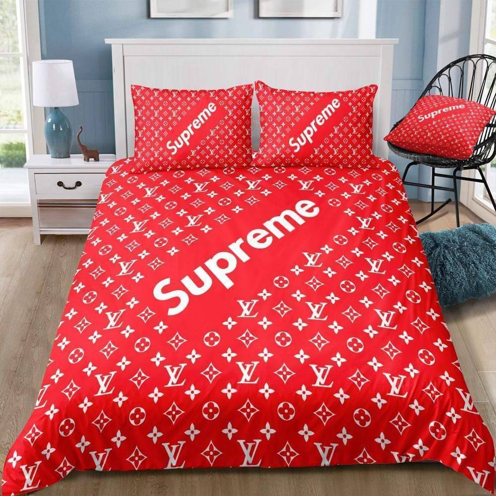 Louis Vuitton Bed Sheets White | Supreme and Everybody