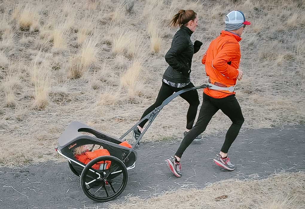 hands free running stroller