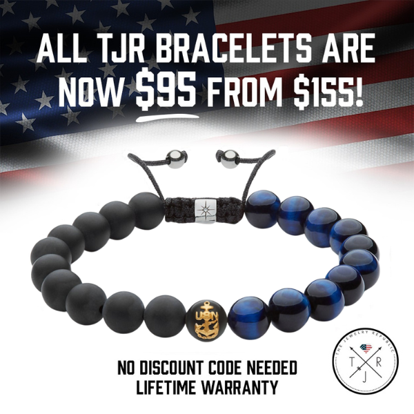 The Jewelry Republic - Navy Bracelet