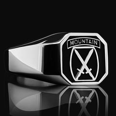 10th Mountain Division Ring