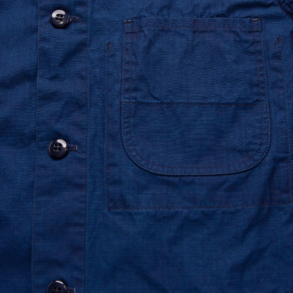 Japanese Indigo Workman Jacket | Strauss-Malcolm