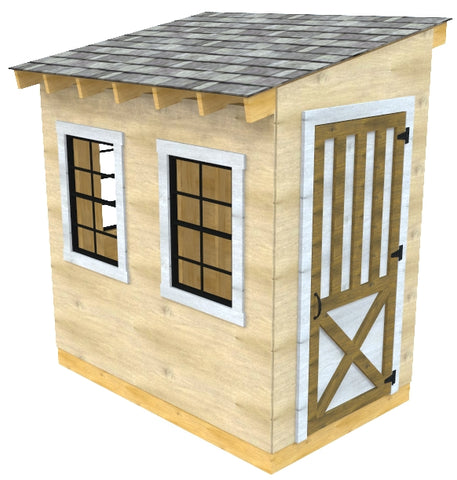 How to Build a Garden Shed | Foundation to Roof Shed Plan 