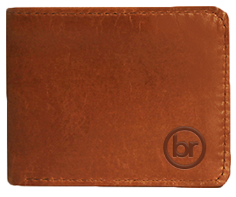 Branded Bifold Henry Leather Wallet