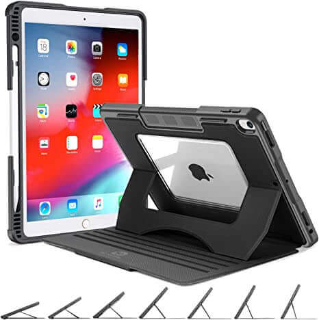 OCYCLONE iPad case standing views