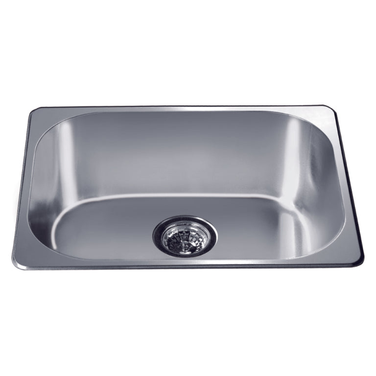 Dawn 22 Stainless Steel Top Mount Kitchen Sink 3233