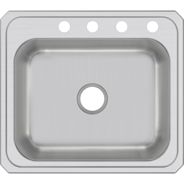 Elkay CR25224 Celebrity 25 Stainless Steel Kitchen Sink Single Bowl   CR25224 OHND RDR Grande 