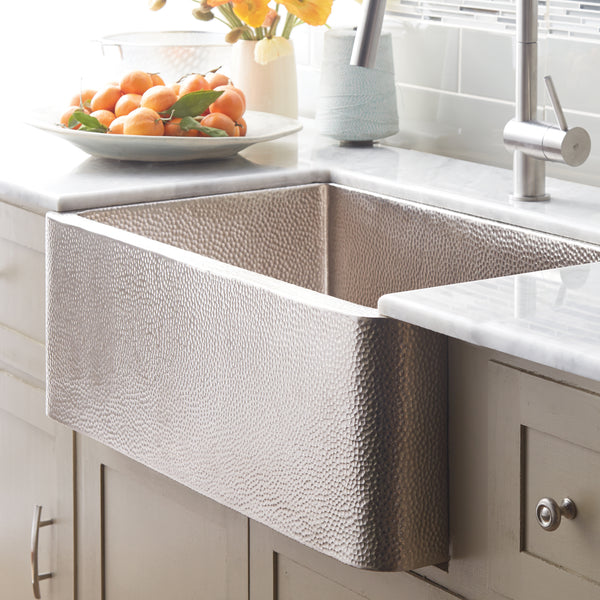 Native Trails 30 Nickel Farmhouse Sink Brushed Nickel Cpk594 – The