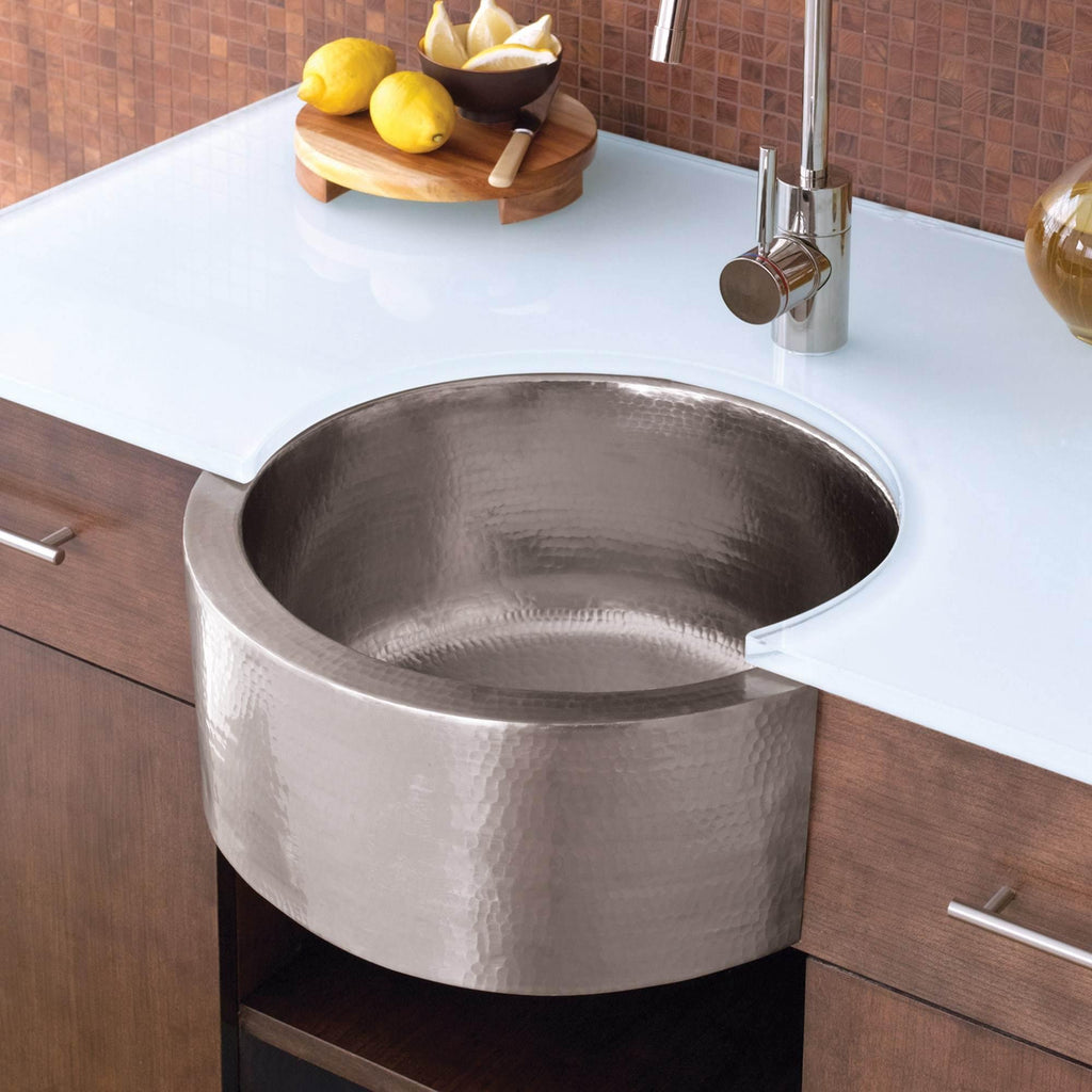 Native Trails Fiesta 19 Nickel Farmhouse Sink Brushed Nickel Cps514