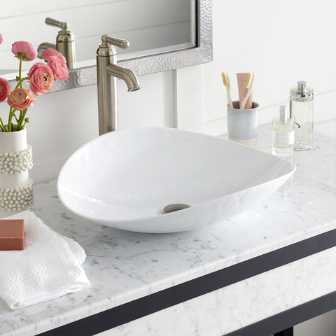 colored glass bathroom sinks