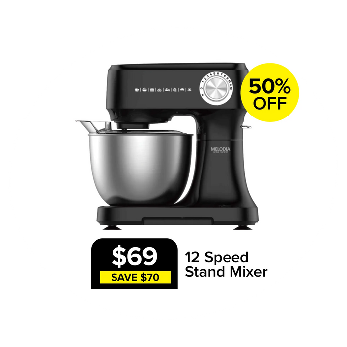 12 Speed Stand Mixer for $69 Save $70 50% Off