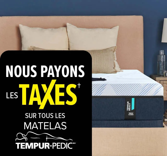 Save the tax on all tempurpedic mattresses.
