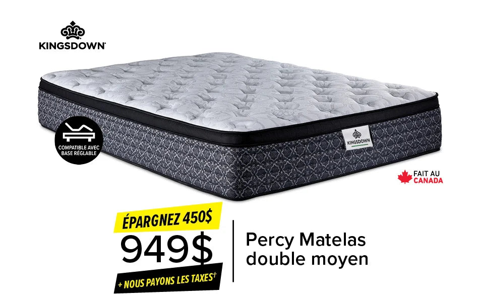 Kingsdown Medium Queen Mattress Save $500 Plus Save The Tax. Now $999