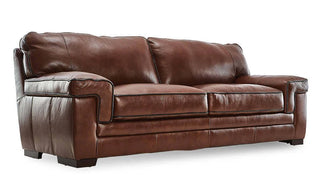 Stampede Leather Sofa.