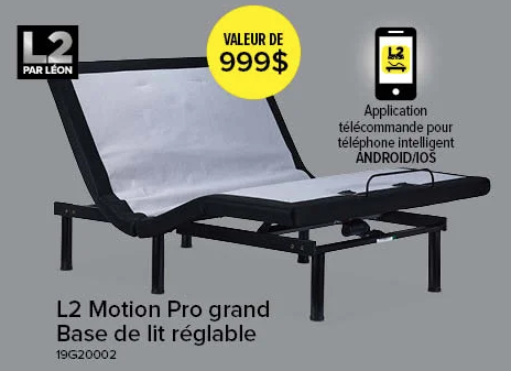 L2 Motion Adjustable Base