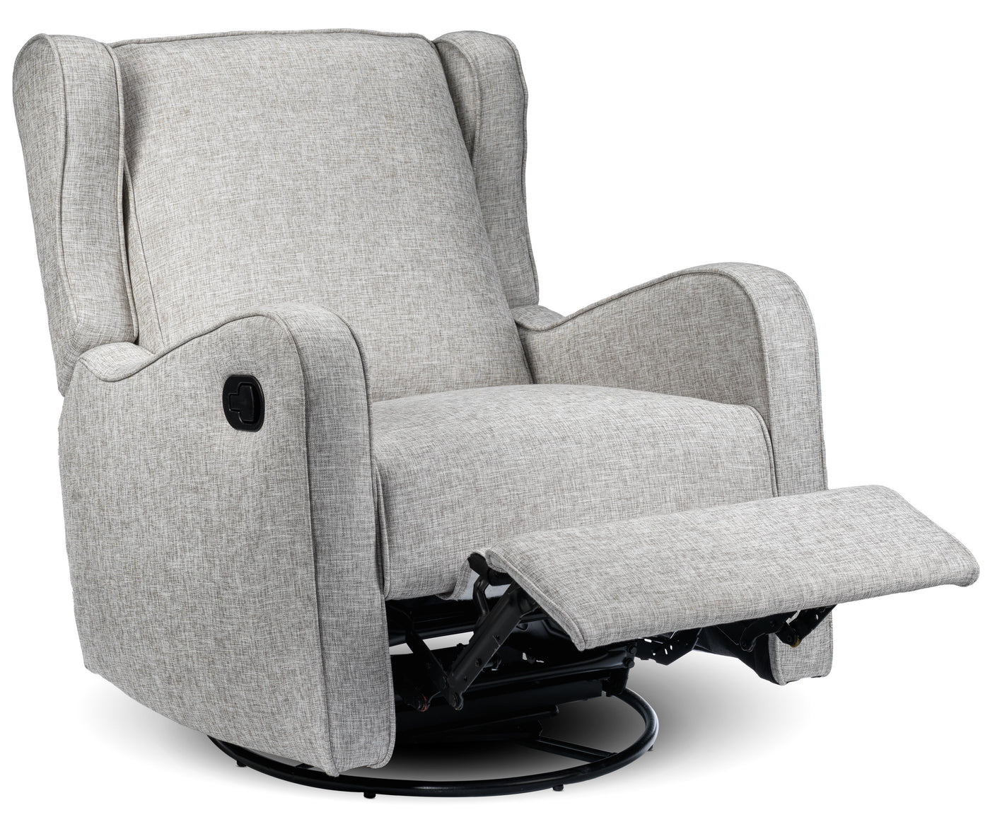 light grey glider chair