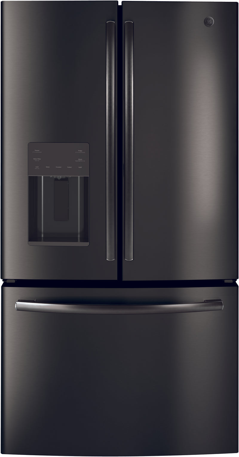 lg matte black stainless steel refrigerator