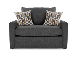 twin innerspring charcoal futons