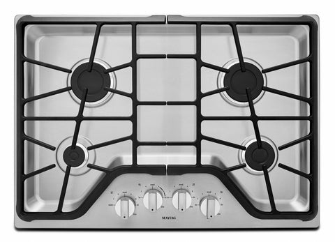 Maytag Stainless Steel 30 Gas Cooktop Mgc7430ds Leon S