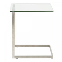 Zenn Accent Table - Stainless Steel