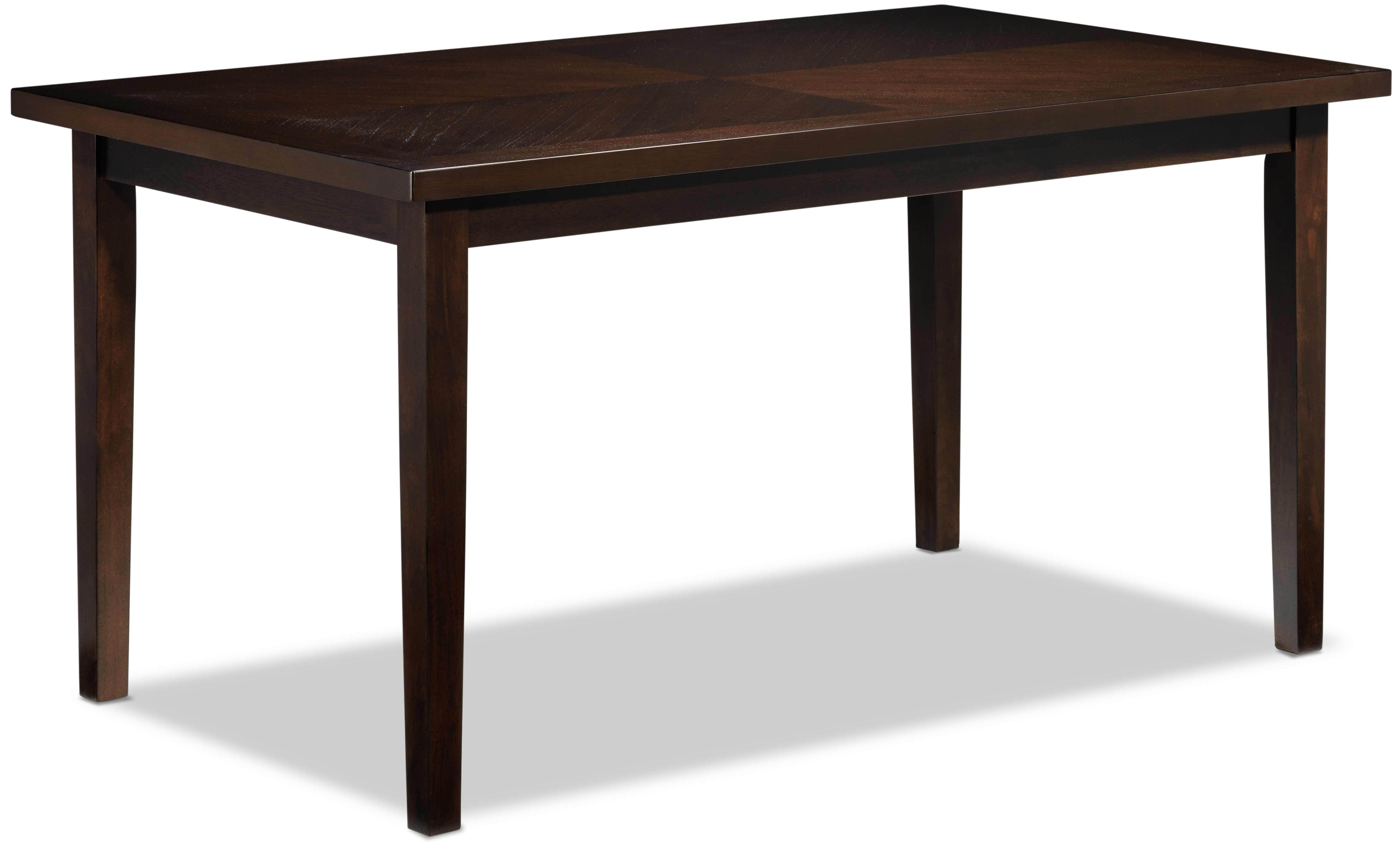 Lauren Dining Table Dark Brown Leon S