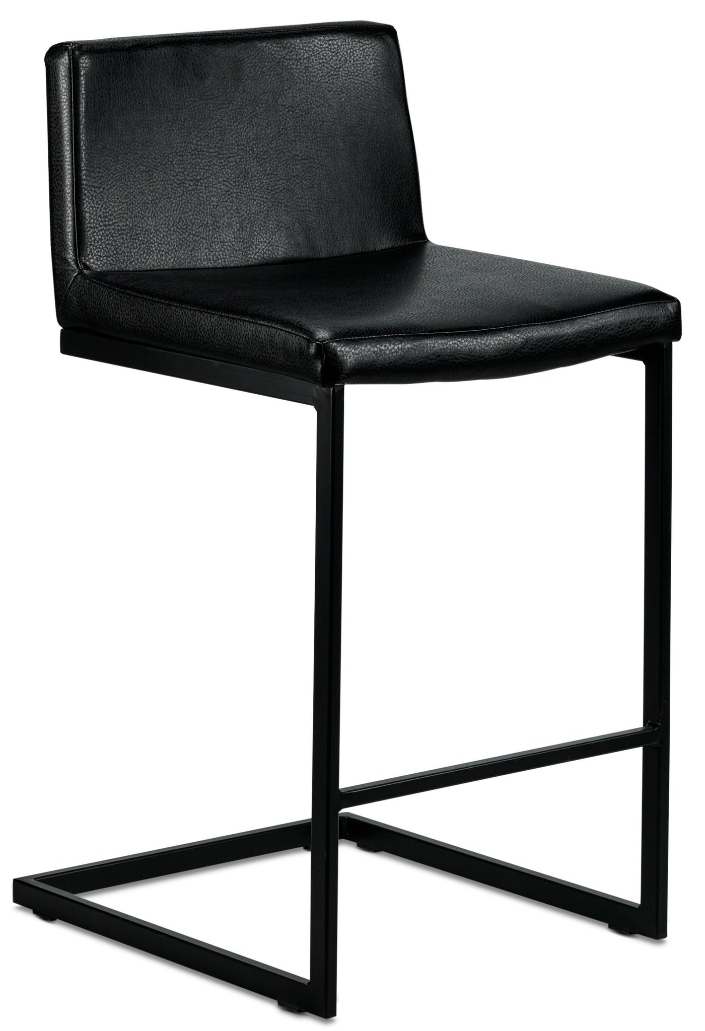 Paco Counter Height Stool Black Leon S