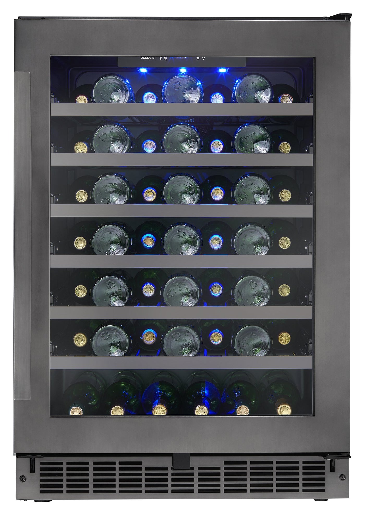 Danby Black Stainless Steel Wine Cooler (5.6 Cu. Ft.) - SSWC056D1B-S 