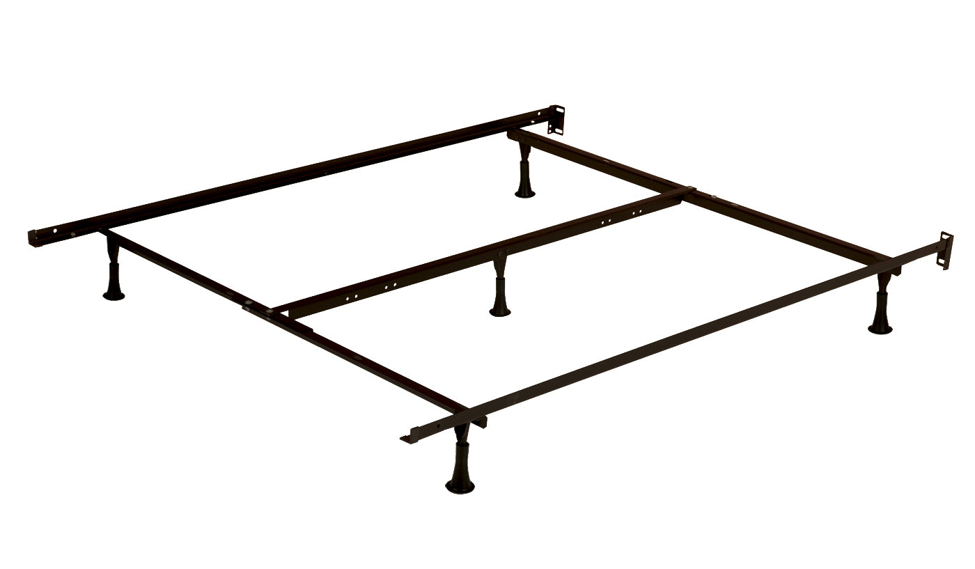 Standard 5-Leg Twin/Full/Queen Bed Frame on Glides | Leon's