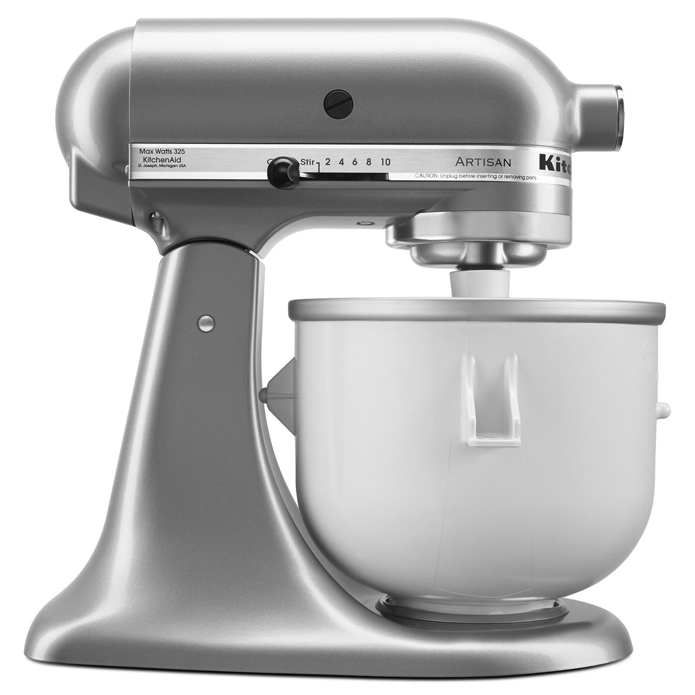 KitchenAid Contour Silver Artisan® Series 5 Quart Tilt-Head Stand Mixer ...