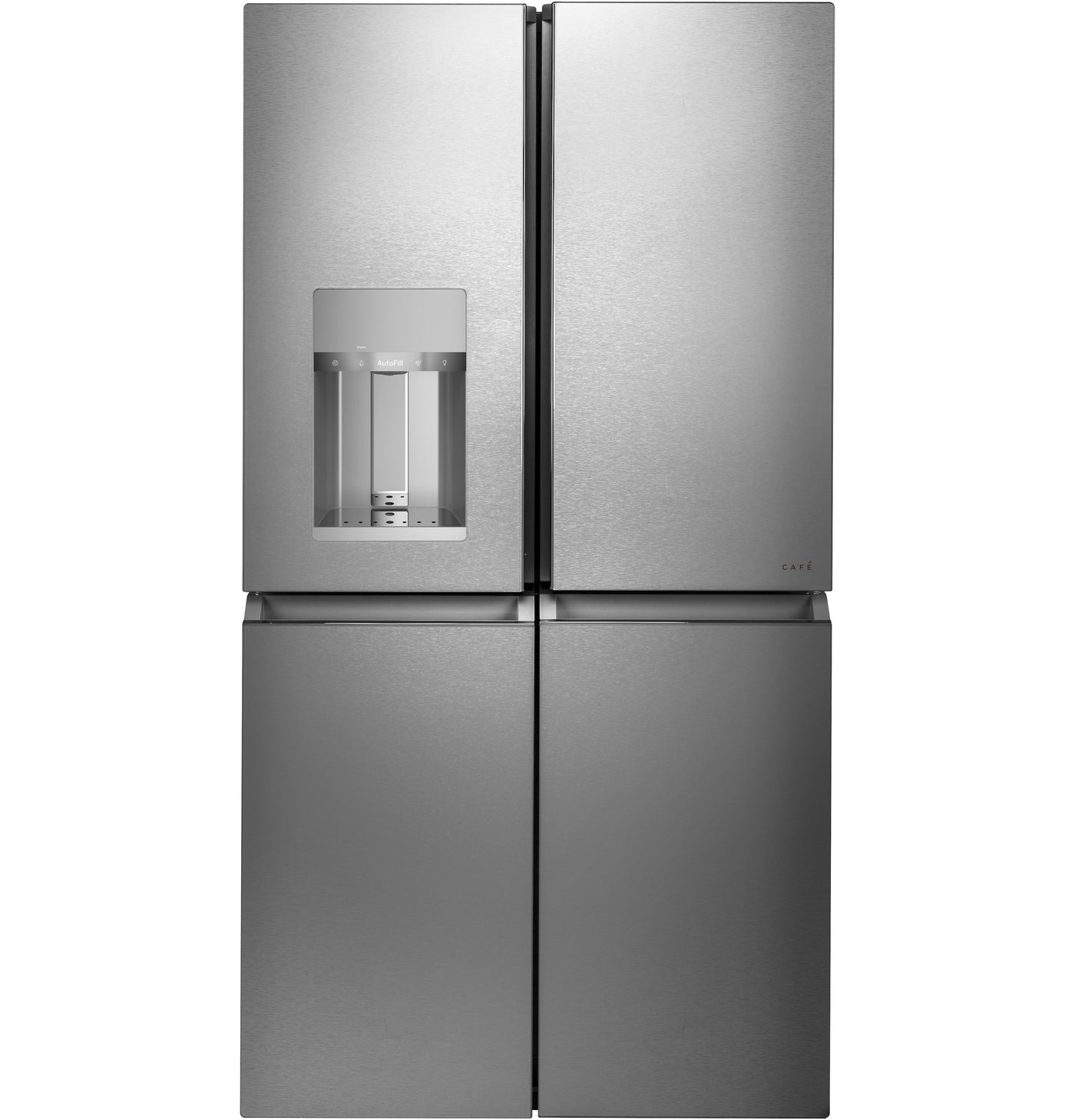 4 door refrigerator with convertible zone