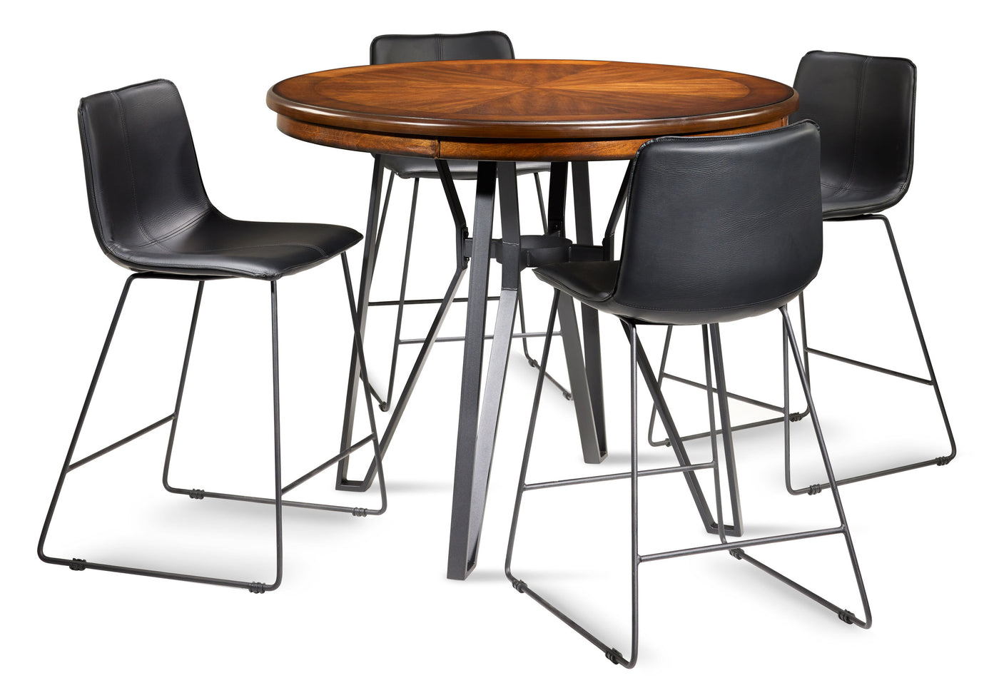 5 piece bar height pub table sets