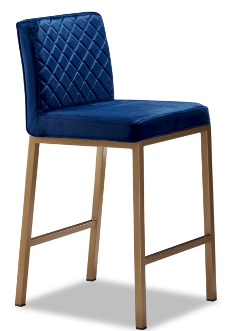 Royal Blue Acie Counter Height Stool
