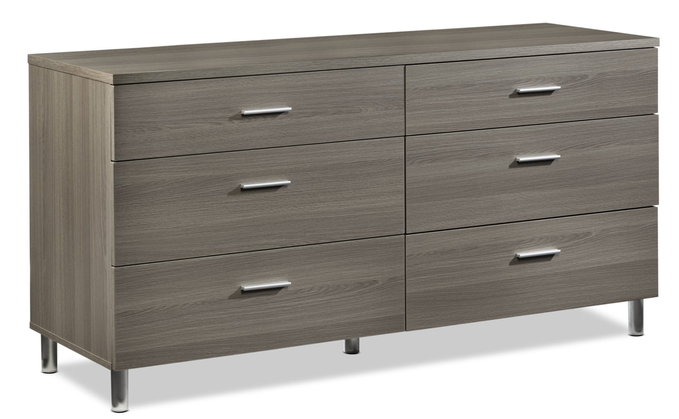 Bellmar Double Dresser Grey Leon S