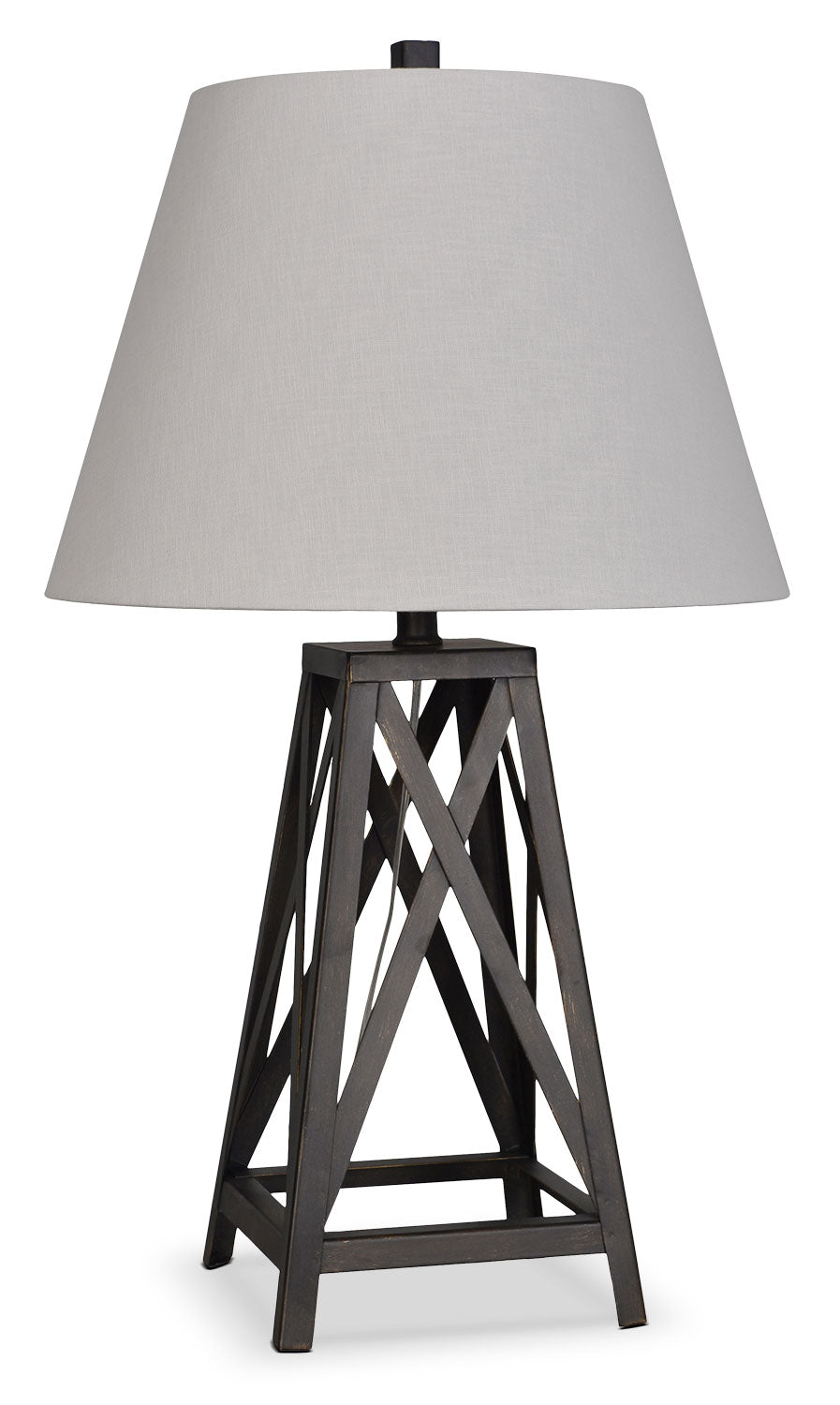 black end table lamps