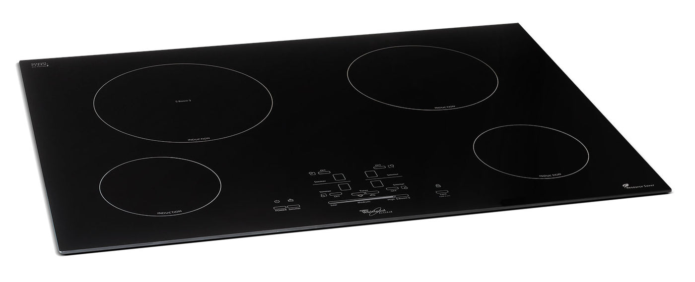 Black Electric Induction Range whirlpool black electric induction cooktop gci3061xb touch to zoom