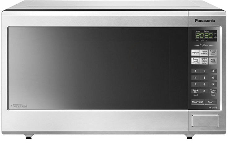 Panasonic Stainless Steel Countertop Microwave 1 2 Cu Ft Nnst681sc Leon S