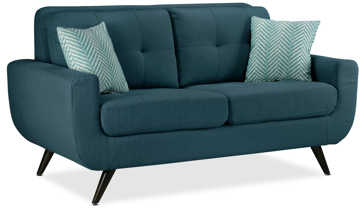 Julian Loveseat Blue