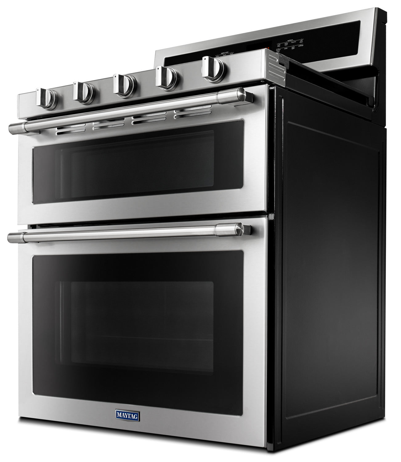 maytag double oven electric range