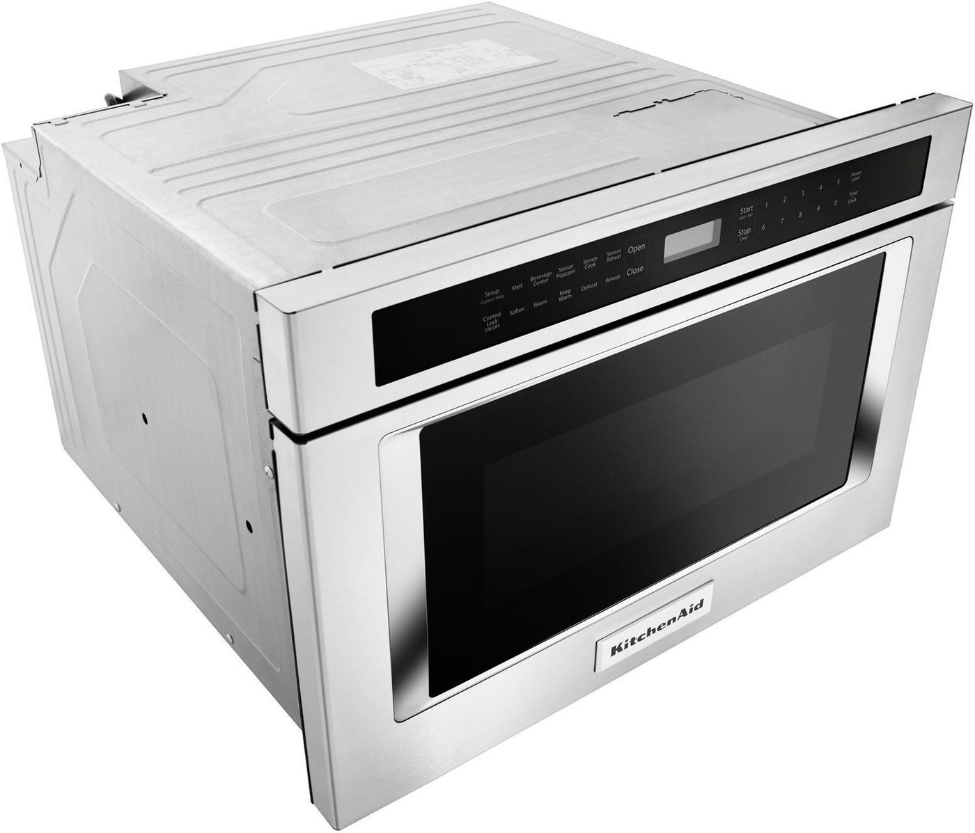 KitchenAid Stainless Steel UnderCounter Microwave Oven Drawer (1.2 Cu