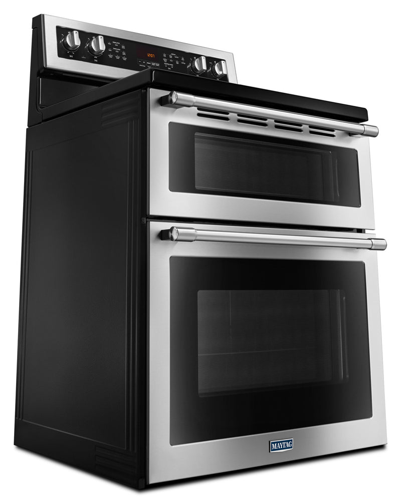 Maytag Stainless Steel Freestanding Electric Double Oven Range (6.7 Cu