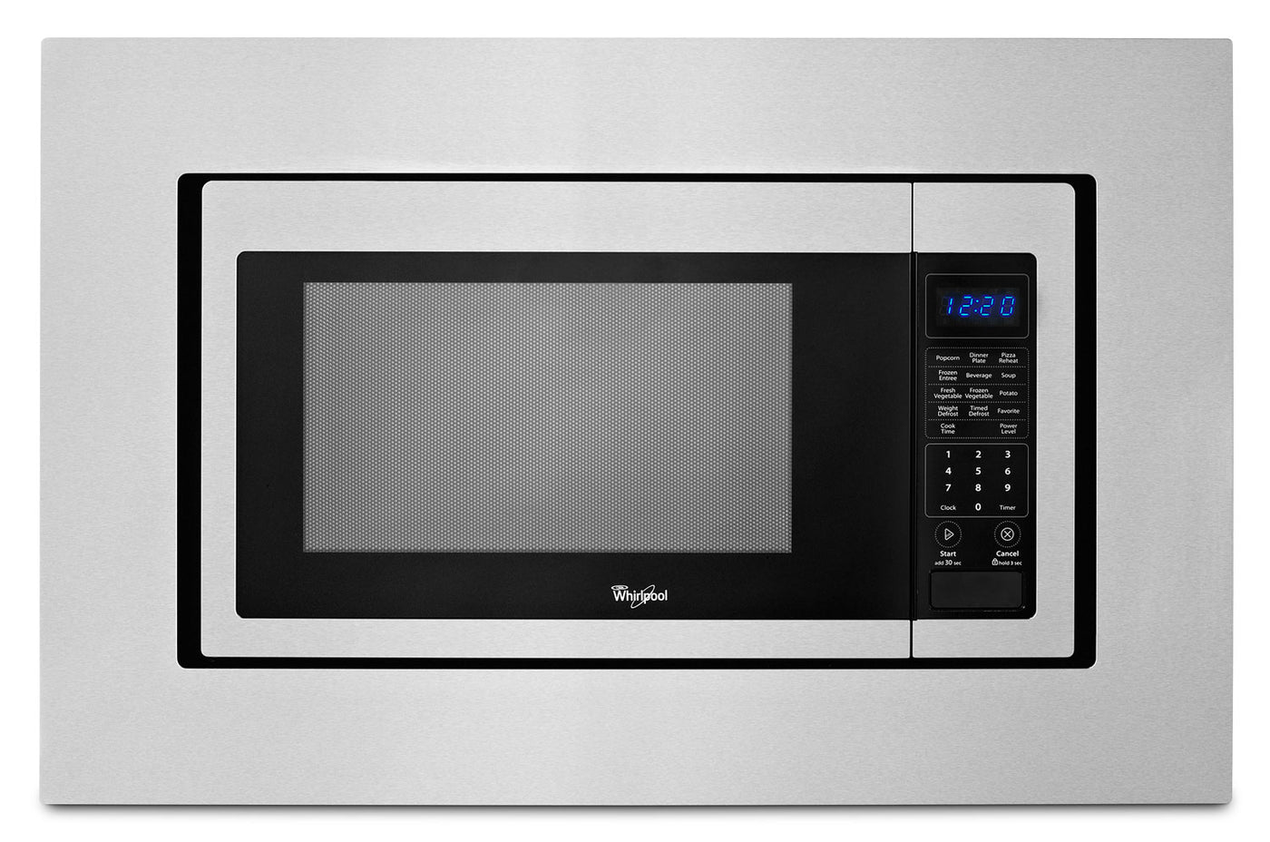 Kitchenaid Stainless Steel Microwave Trim Kit Mk2160as Leons